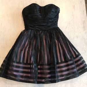 Betsey Johnson Strapless skater dress